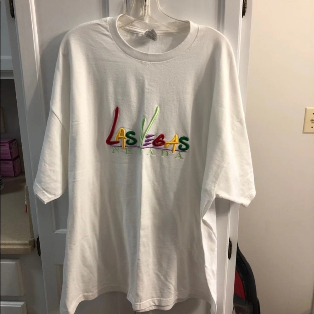 Las Vegas heavy weight preshrunk cotton t shirt